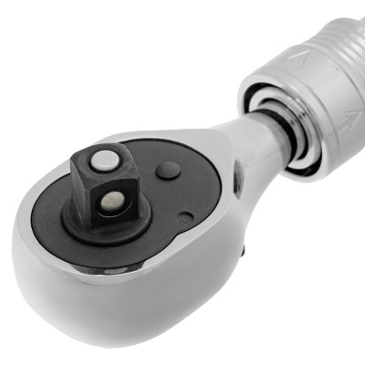 Ключ-трещотка телескопический 3/8", 215-315 мм, CrV, 72 зуба, с быстрым сбросом, хром Gross Ключ-трещотка телескопический 3/8", 215-315 мм, CrV, 72 зуба, с быстрым сбросом, хром Gross