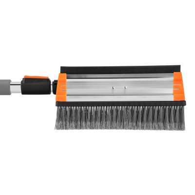 Щетка-сметка для снега со скребком и водосгоном, телескопическая, поворотная голова Stels Щетка-сметка для снега со скребком и водосгоном, телескопическая, поворотная голова Stels