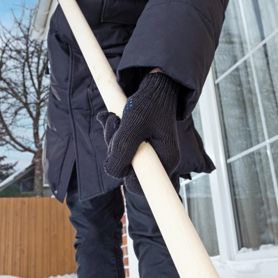 Перчатки трикотажные, акрил, с ПВХ точкой, 7 класс Сибртех Перчатки трикотажные, акрил, с ПВХ точкой, 7 класс Сибртех