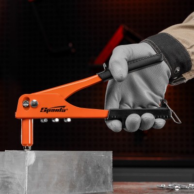 Заклепочник, 225 мм, заклепки 2.4-3.2-4.0-4.8 мм Sparta Заклепочник, 225 мм, заклепки 2.4-3.2-4.0-4.8 мм Sparta