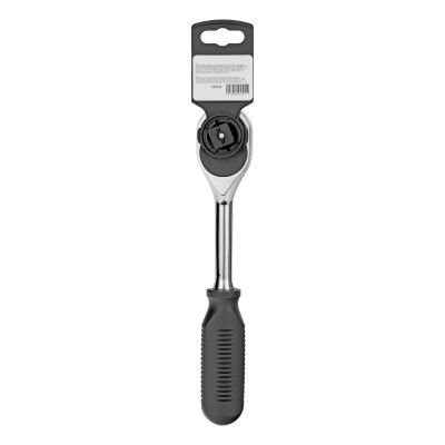 Ключ-трещотка 1/2", 45 зубьев, с быстрым сбросом, CrV, хром Сибртех Ключ-трещотка 1/2", 45 зубьев, с быстрым сбросом, CrV, хром Сибртех