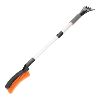 Щетка-сметка для снега со скребком телескопическая 720-1005 мм Stels Щетка-сметка для снега со скребком телескопическая 720-1005 мм Stels