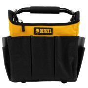 Переноска для инструмента, 260х240х300 мм, 22 кармана, наплечный ремень Denzel
