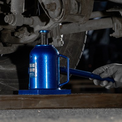 Домкрат гидравлический бутылочный телескопический, 8 т, H подъема 170-430 мм Stels Домкрат гидравлический бутылочный телескопический, 8 т, H подъема 170-430 мм Stels