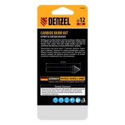 Борфреза по металлу твердосплавная, зенкер 60 град., тип-J, 12 мм Denzel