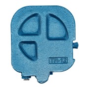 Домкрат гидравлический бутылочный, 12 т, h подъема 227-457 мм Stels