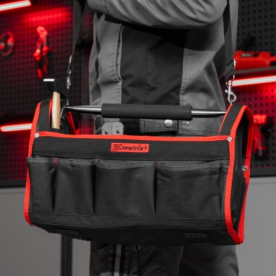 Переноска для инструмента каркасная 415 х 230 х 260 мм Matrix Переноска для инструмента каркасная 415 х 230 х 260 мм Matrix