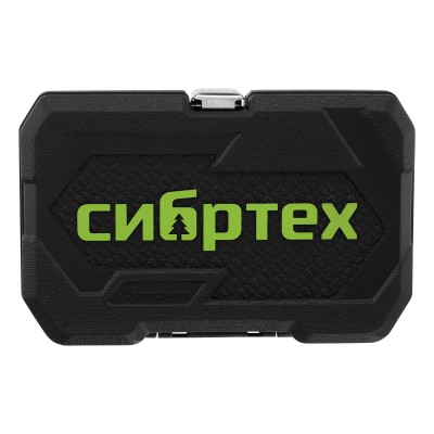 Набор инструментов, 1/4", пластиковый кейс 56 предметов Сибртех Набор инструментов, 1/4", пластиковый кейс 56 предметов Сибртех