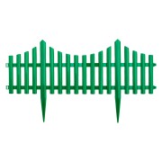 Забор декоративный "Гибкий", 24 х 300 см, зеленый, Palisad