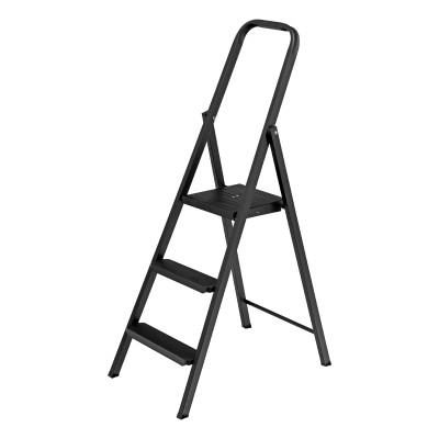 Стремянка 3 ступени, компактная, стальная Сибртех Стремянка 3 ступени, компактная, стальная Сибртех