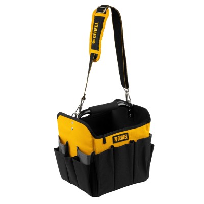 Переноска для инструмента, 260х240х300 мм, 22 кармана, наплечный ремень Denzel Переноска для инструмента, 260х240х300 мм, 22 кармана, наплечный ремень Denzel