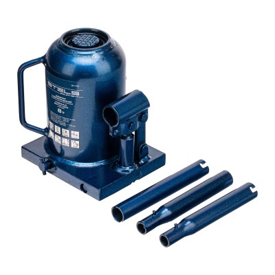 Домкрат гидравлический бутылочный телескопический, 8 т, H подъема 170-430 мм Stels Домкрат гидравлический бутылочный телескопический, 8 т, H подъема 170-430 мм Stels