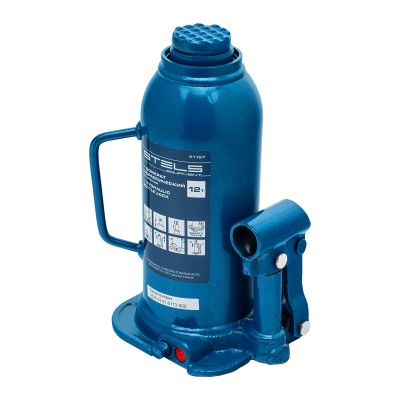 Домкрат гидравлический бутылочный, 12 т, h подъема 227-457 мм Stels Домкрат гидравлический бутылочный, 12 т, h подъема 227-457 мм Stels