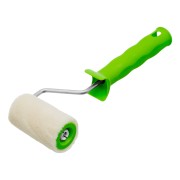 Валик "Велюр" с ручкой, 75 мм, ворс 5 мм, D 36 мм, D ручки 6 мм Сибртех