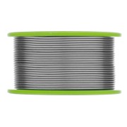 Припой с канифолью, D 1 мм, 100 г, POS61, на пластмассовой катушке Сибртех