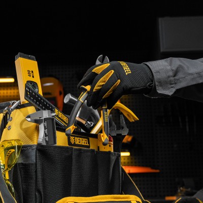 Переноска для инструмента, 260х240х300 мм, 22 кармана, наплечный ремень Denzel Переноска для инструмента, 260х240х300 мм, 22 кармана, наплечный ремень Denzel