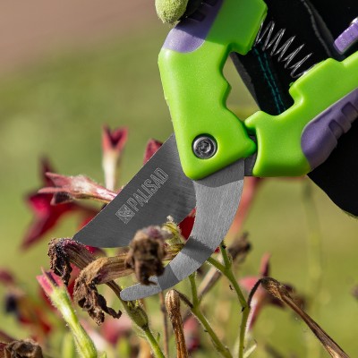 Секатор прямого реза, 150 мм, для бонсай и топиария, двухкомпонентные рукоятки, Palisad Секатор прямого реза, 150 мм, для бонсай и топиария, двухкомпонентные рукоятки, Palisad