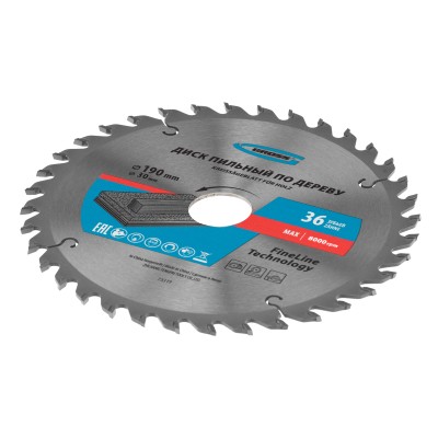 Пильный диск по дереву 190 x 30 x 36Т Gross Пильный диск по дереву 190 x 30 x 36Т Gross