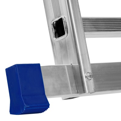 Лестница, 2 х 11 ступеней, алюминиевая, двухсекционная, Сибртех Лестница, 2 х 11 ступеней, алюминиевая, двухсекционная, Сибртех