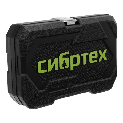 Набор инструментов, 1/4", пластиковый кейс 56 предметов Сибртех Набор инструментов, 1/4", пластиковый кейс 56 предметов Сибртех