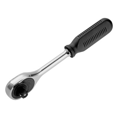 Ключ-трещотка 1/2", 45 зубьев, с быстрым сбросом, CrV, хром Сибртех Ключ-трещотка 1/2", 45 зубьев, с быстрым сбросом, CrV, хром Сибртех