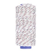 Фал плетеный полипропиленовый с сердечником, 6 мм, L100 м, 16-прядный, Сибртех