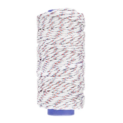 Фал плетеный полипропиленовый с сердечником, 6 мм, L100 м, 16-прядный, Сибртех Фал плетеный полипропиленовый с сердечником, 6 мм, L100 м, 16-прядный, Сибртех