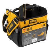 Переноска для инструмента, 260х240х300 мм, 22 кармана, наплечный ремень Denzel