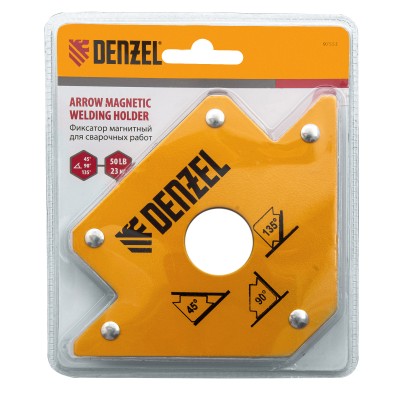 Фиксатор магнитный для сварочных работ, усилие 50 Lb Denzel Фиксатор магнитный для сварочных работ, усилие 50 Lb Denzel