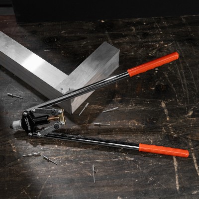 Заклепочник, 450 мм, двуручный, усиленный, заклепки 3.2-4.0-4.8 мм Sparta Заклепочник, 450 мм, двуручный, усиленный, заклепки 3.2-4.0-4.8 мм Sparta