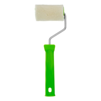 Валик "Велюр" с ручкой, 75 мм, ворс 5 мм, D 36 мм, D ручки 6 мм Сибртех Валик "Велюр" с ручкой, 75 мм, ворс 5 мм, D 36 мм, D ручки 6 мм Сибртех