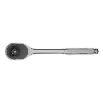 Ключ-трещотка 1/2", CrV, 45 зубьев, с быстрым сбросом, цельнометаллический, хром Matrix Ключ-трещотка 1/2", CrV, 45 зубьев, с быстрым сбросом, цельнометаллический, хром Matrix