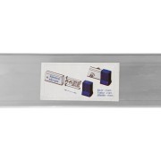 Лестница, 2 х 11 ступеней, алюминиевая, двухсекционная, Сибртех