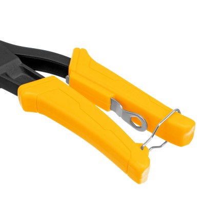 Заклепочник ручной, 255 мм, литой, усиленный, заклепки 2,4-3,2-4,0-4,8 мм Denzel Заклепочник ручной, 255 мм, литой, усиленный, заклепки 2,4-3,2-4,0-4,8 мм Denzel