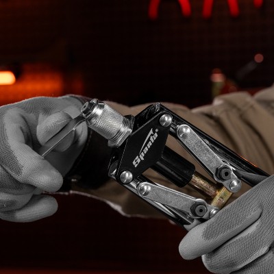 Заклепочник, 450 мм, двуручный, усиленный, заклепки 3.2-4.0-4.8 мм Sparta Заклепочник, 450 мм, двуручный, усиленный, заклепки 3.2-4.0-4.8 мм Sparta