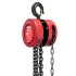 Таль цепная, 1 т, H подъема 2.5 м, расстояние между крюками 300 мм Matrix Таль цепная, 1 т, H подъема 2.5 м, расстояние между крюками 300 мм Matrix