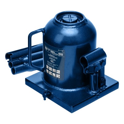 Домкрат гидравлический бутылочный телескопический, 10 т, H подъема 170-430 мм Stels Домкрат гидравлический бутылочный телескопический, 10 т, H подъема 170-430 мм Stels