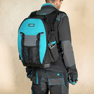 Рюкзак для инструмента Experte, 77 карманов, пластиковое дно, органайзер, 360 х 205 х 470 мм Gross Рюкзак для инструмента Experte, 77 карманов, пластиковое дно, органайзер, 360 х 205 х 470 мм Gross