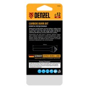Борфреза по металлу твердосплавная, зенкер 90 град., тип-K, 12 мм Denzel