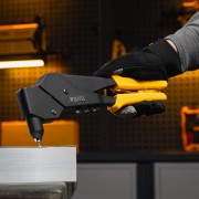 Заклепочник ручной, 285 мм, поворотный, 0-360, заклепки 2,4-3,2-4,0-4,8 мм Denzel