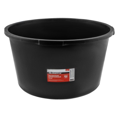 Таз круглый строительный усиленный, 90 л Matrix Таз круглый строительный усиленный, 90 л Matrix