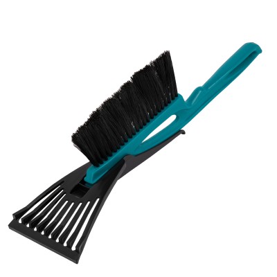 Щетка-сметка для снега со скребком 400 мм, бирюзовая Sparta Щетка-сметка для снега со скребком 400 мм, бирюзовая Sparta