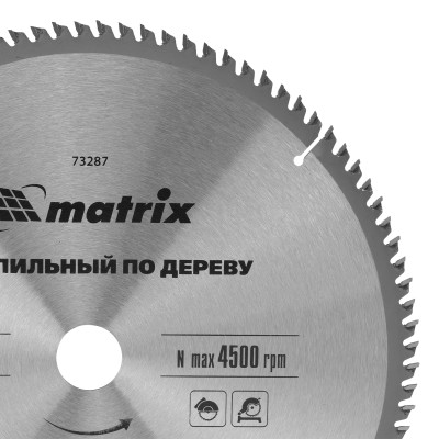 Пильный диск по дереву, 305 х 30 мм, 96 зубьев Matrix Professional Пильный диск по дереву, 305 х 30 мм, 96 зубьев Matrix Professional