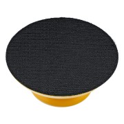 Брусок для шлифования, круглый, 125 мм, с "липучкой"// Denzel