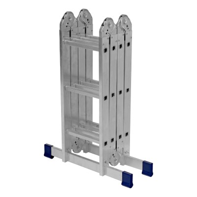 Лестница шарнирная алюминиевая, 4 х 3 ступени, Сибртех Лестница шарнирная алюминиевая, 4 х 3 ступени, Сибртех