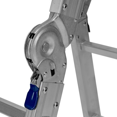 Лестница шарнирная алюминиевая, 4 х 3 ступени, Сибртех Лестница шарнирная алюминиевая, 4 х 3 ступени, Сибртех