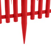 Забор декоративный "Гибкий", 24 х 300 см, коралловый, Palisad