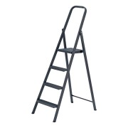 Стремянка 4 ступени, компактная, стальная Сибртех