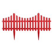 Забор декоративный "Гибкий", 24 х 300 см, коралловый, Palisad