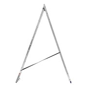 Лестница, 2 х 13 ступеней, алюминиевая, двухсекционная, Сибртех